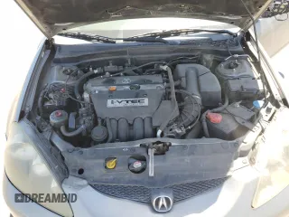 2006 Acura RSX with VIN JH4DC54806S000968, listed as a Copart auction lot 57752665 with 237,288 mi miles and Salvage title. Bid and sale history available at DreamBid. Image 11.