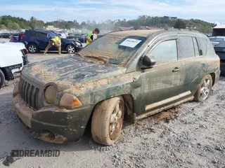 2007 Jeep Compass Limited with VIN 1J8FF57W17D236166, listed as a IAAI auction lot 40618823 with 1 mi miles. Bid and sale history available at carsss.com. Image 2.