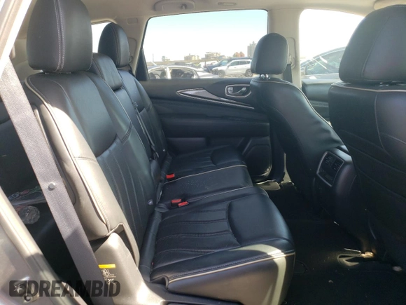 2017 Infiniti QX60 with VIN 5N1DL0MN8HC523125, listed as a Copart auction lot 50613095 with 101,111 mi miles and Salvage Title. Bid and sale history available at DreamBid. Image 11.