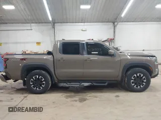 2024 Nissan Frontier SV with VIN 1N6ED1EK8RN613989, listed as a IAAI auction lot 42310148 with 14,202 mi miles and . Bid and sale history available at DreamBid. Image 13.
