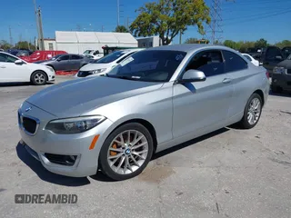 2015 BMW 2 Series 228i with VIN WBA1F5C58FV257570, listed as a IAAI auction lot 41783929 with 229,893 mi miles. Bid and sale history available at carsss.com. Image 19.
