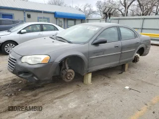 2004 Chrysler Sebring Limited with VIN 1C3AL66R24N289268, listed as a Copart auction lot 84849204 with 146,164 mi miles and Salvage Title. Bid and sale history available at DreamBid. Image 1.