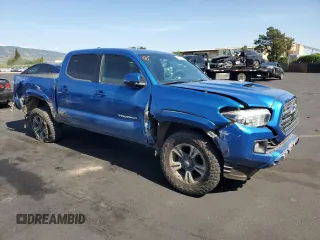 2017 Toyota Tacoma SR5 with VIN 5TFCZ5AN3HX108853, listed as a Copart auction lot 55044885 with 107,801 mi miles and Salvage Title. Bid and sale history available at DreamBid. Image 4.