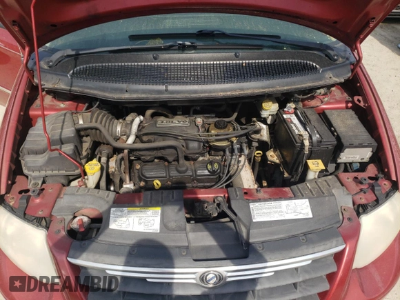 2007 Chrysler Town & Country LWB Touring with VIN 2A8GP54L57R299179, listed as a Copart auction lot 54305385 with 197,473 mi miles and Salvage Title. Bid and sale history available at carsss.com. Image 12.