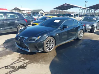 2016 Lexus RC 350 with VIN JTHHE5BC5G5012889, listed as a IAAI auction lot 41457032 with 105,620 mi miles. Bid and sale history available at carsss.com. Image 19.