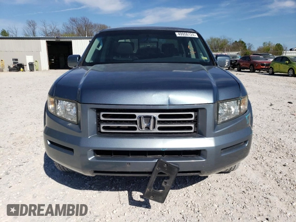 2007 Honda Ridgeline RTL w/Leather with VIN 2HJYK16587H540817, listed as a Copart auction lot 49950124 with 169,275 mi miles and Salvage Title. Bid and sale history available at carsss.com. Image 5.