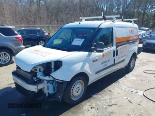 2020 Ram ProMaster City Cargo Van Tradesman with VIN ZFBHRFABXL6P57424, listed as a IAAI auction lot 41394026 with 121,503 mi miles. Bid and sale history available at carsss.com. Image 2.