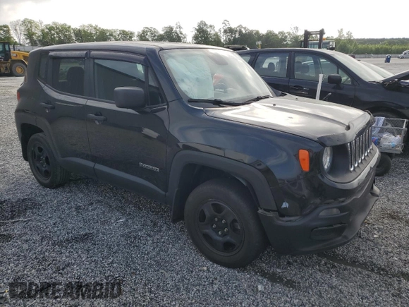 2018 Jeep Renegade Sport с VIN ZACCJBAB9JPH29597, выставлен на аукционе Copart как лот 54563915 с пробегом 88 042 миль миль и Списание • Salvage title. История ставок и продаж доступна на DreamBid. Изображение 4.