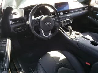 2023 Toyota GR Supra 3.0 with VIN WZ1DB0G02PW059934, listed as a Copart auction lot 61283444 with 12,027 mi miles and Salvage Title. Bid and sale history available at carsss.com. Image 8.