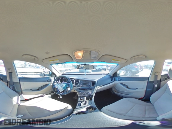 2013 Kia Optima LX z VIN 5XXGM4A71DG182351, wystawiony jako Copart lot #53869324 z przebiegiem 125 893 mil mil oraz Szkoda całkowita • Salvage title. Historia ofert i sprzedaży dostępna na DreamBid. Obrazek 12.
