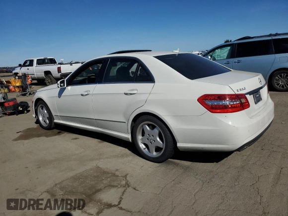 2010 Mercedes-Benz E 550 Luxury with VIN WDDHF7CB0AA104304, listed as a Copart auction lot 46538105 with 147,188 mi miles and Salvage Title. Bid and sale history available at DreamBid. Image 2.