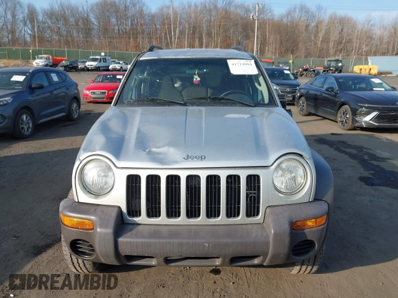 2004 Jeep Liberty Sport with VIN 1J4GK48K34W101682, listed as a IAAI auction lot 41724084 with 58,784 mi miles and . Bid and sale history available at DreamBid. Image 12.