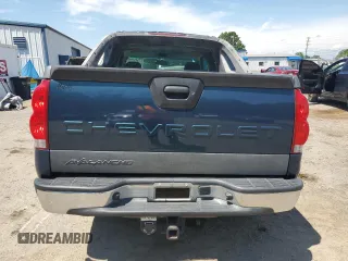 2005 Chevrolet Avalanche LS with VIN 3GNEC12Z45G241729, listed as a Copart auction lot 59558135 with 128,802 mi miles and Salvage title. Bid and sale history available at DreamBid. Image 6.