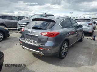 2017 Infiniti QX50 with VIN JN1BJ0RP5HM382183, listed as a Copart auction lot 74516724 with 0 mi miles and Salvage Title. Bid and sale history available at carsss.com. Image 3.
