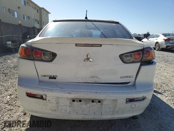 2010 Mitsubishi Lancer DE with VIN JA32U1FU9AU006742, listed as a Copart auction lot 48222175 with 110,989 mi miles and Salvage Title. Bid and sale history available at carsss.com. Image 6.