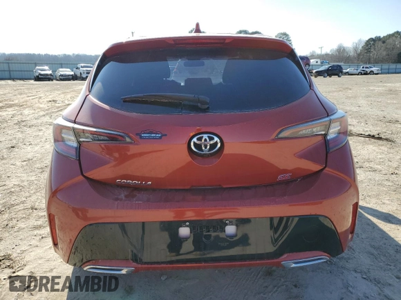 2019 Toyota Corolla Hatchback SE with VIN JTNK4RBE0K3049349, listed as a Copart auction lot 41365655 with 15,889 mi miles and Salvage Title. Bid and sale history available at carsss.com. Image 6.