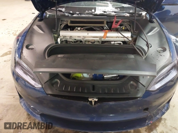 2021 Tesla Model S Plaid with VIN 5YJSA1E6XMF439884, listed as a IAAI auction lot 41622750 with Not provided miles and . Bid and sale history available at DreamBid. Image 10.