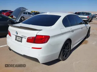 2013 BMW 5 Series 528i with VIN WBAXG5C56DD230121, listed as a IAAI auction lot 42019899 with 142,100 mi miles and . Bid and sale history available at carsss.com. Image 4.