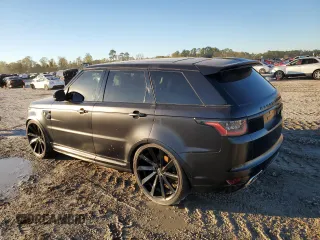 2021 Land Rover Range Rover Sport SVR with VIN SALWZ2RE5MA780919, listed as a Copart auction lot 84604744 with 36,867 mi miles and Salvage Title. Bid and sale history available at DreamBid. Image 2.