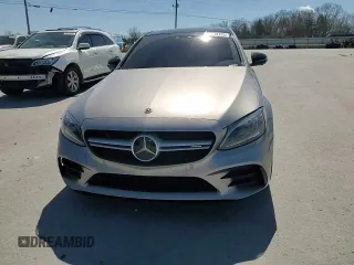 2019 Mercedes-Benz C 43 AMG with VIN 55SWF6EB7KU309344, listed as a Copart auction lot 50635725 with 64,153 mi miles and Salvage title. Bid and sale history available at DreamBid. Image 10.