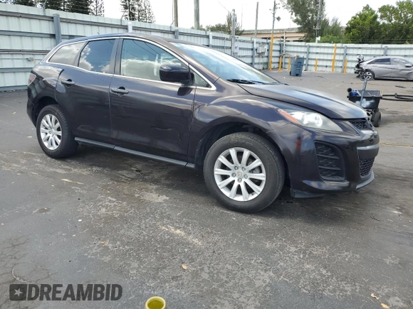 2010 Mazda CX-7 Sport with VIN JM3ER2W59A0337267, listed as a Copart auction lot 54005865 with 151,080 mi miles and Salvage Title. Bid and sale history available at DreamBid. Image 4.