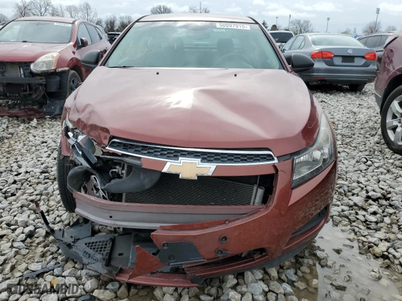 2012 Chevrolet Cruze LS with VIN 1G1PC5SH9C7228136, listed as a Copart auction lot 50097915 with 105,043 mi miles and Salvage Title. Bid and sale history available at carsss.com. Image 5.