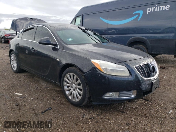 2011 Buick Regal CXL RL1 with VIN W04GN5EC6B1119355, listed as a Copart auction lot 86077554 with 0 mi miles and Salvage Title. Bid and sale history available at carsss.com. Image 4.