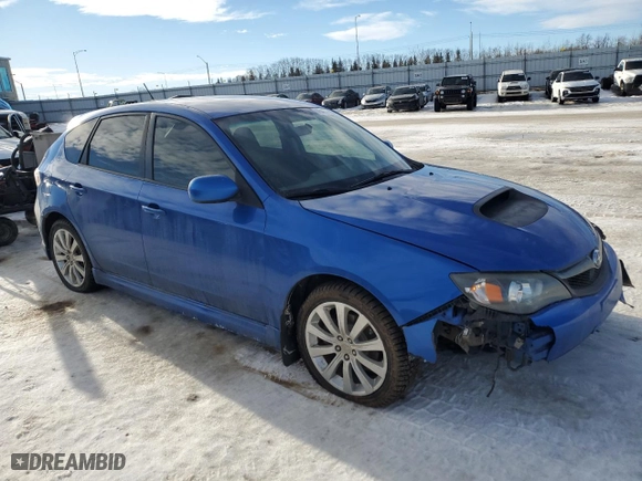2008 Subaru Impreza Wagon (Natl) WRX w/Premium Pkg with VIN JF1GH75628G817086, listed as a Copart auction lot 46499655 with 199,077 mi miles and Salvage Title. Bid and sale history available at carsss.com. Image 4.