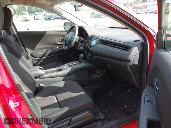 2017 Honda HR-V LX with VIN 3CZRU6H34HG700604, listed as a IAAI auction lot 42019802 with 95,530 mi miles. Bid and sale history available at carsss.com. Image 5.