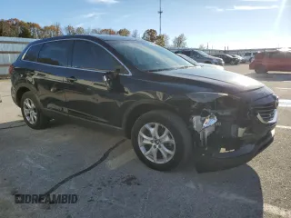 2015 Mazda CX-9 Sport with VIN JM3TB3BV9F0465197, listed as a Copart auction lot 80254294 with 110,727 mi miles and Salvage Title. Bid and sale history available at carsss.com. Image 4.