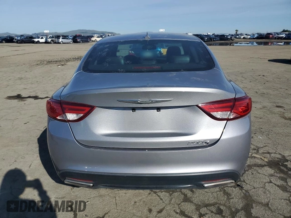 2015 Chrysler 200 S with VIN 1C3CCCBG8FN505798, listed as a Copart auction lot 44623655 with 136,688 mi miles and Salvage Title. Bid and sale history available at DreamBid. Image 6.