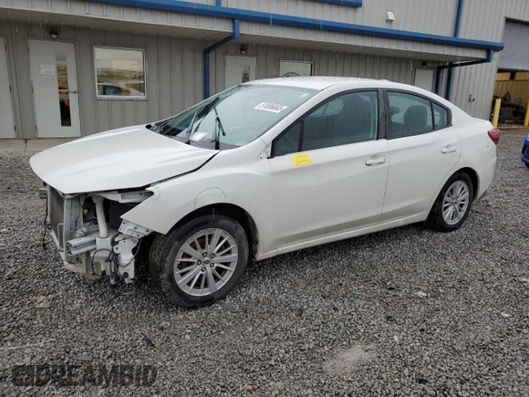 2017 Subaru Impreza Premium with VIN 4S3GKAB64H3621851, listed as a Copart auction lot 51896665 with 146,305 mi miles and Salvage title. Bid and sale history available at DreamBid. Image 1.