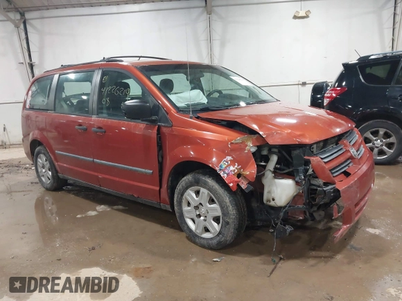 2008 Dodge Grand Caravan SE with VIN 2D8HN44HX8R712417, listed as a IAAI auction lot 41226219 with 159,440 mi miles and . Bid and sale history available at DreamBid. Image 1.