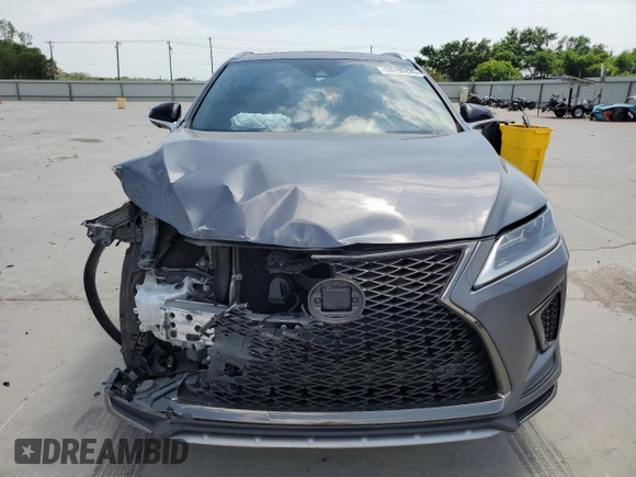 2022 Lexus RX 350 F Sport with VIN 2T2YZMDA0NC312444, listed as a Copart auction lot 53786205 with 60,684 mi miles and Salvage title. Bid and sale history available at DreamBid. Image 5.