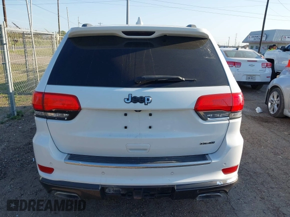 2015 Jeep Grand Cherokee Summit with VIN 1C4RJFJT5FC767687, listed as a IAAI auction lot 42015878 with 1 mi miles. Bid and sale history available at carsss.com. Image 16.