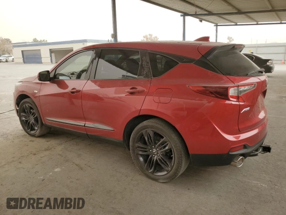 2020 Acura RDX w/A-Spec Pkg with VIN 5J8TC1H69LL001722, listed as a Copart auction lot 47901365 with 49,825 mi miles and Salvage Title. Bid and sale history available at carsss.com. Image 2.