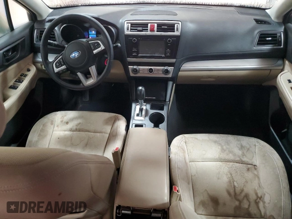 2016 Subaru Legacy 2.5i with VIN 4S3BNBA63G3059495, listed as a Copart auction lot 86642544 with 129,736 mi miles and Clean Title. Bid and sale history available at carsss.com. Image 8.