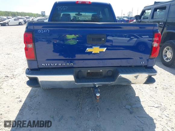 2014 Chevrolet Silverado 1500 LT with VIN 3GCPCREHXEG438567, listed as a IAAI auction lot 42125481 with 123,517 mi miles. Bid and sale history available at carsss.com. Image 6.