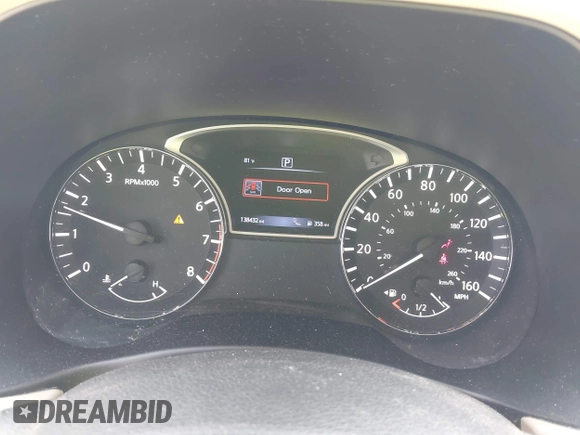 2017 Nissan Pathfinder S with VIN 5N1DR2MN4HC603631, listed as a IAAI auction lot 41901005 with 138,432 mi miles. Bid and sale history available at carsss.com. Image 7.