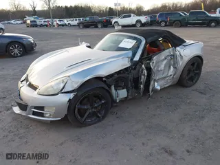 2007 Saturn Sky with VIN 1G8MB35B07Y118708, listed as a IAAI auction lot 41233312 with 1 mi miles. Bid and sale history available at carsss.com. Image 17.