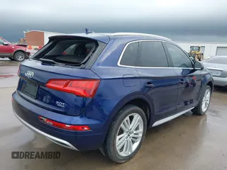 2018 Audi Q5 Premium Plus z VIN WA1BNAFY5J2104383, wystawiony jako IAAI lot #41939168 z przebiegiem 119 503 mil mil oraz . Historia ofert i sprzedaży dostępna na DreamBid. Obrazek 4.