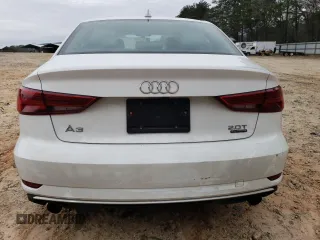 2018 Audi A3 Sedan Premium with VIN WAUB8GFF5J1090499, listed as a Copart auction lot 42452834 with 57,011 mi miles and Salvage Title. Bid and sale history available at carsss.com. Image 6.