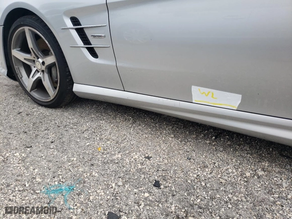2013 Mercedes-Benz SL-Class SL 550 with VIN WDDJK7DA4DF007827, listed as a Copart auction lot 59263754 with 57,094 mi miles and Salvage Title. Bid and sale history available at carsss.com. Image 13.