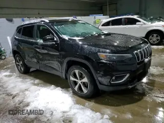 2019 Jeep Cherokee Limited with VIN 1C4PJMDX0KD395092, listed as a Copart auction lot 84026464 with 85,675 mi miles and Salvage title. Bid and sale history available at DreamBid. Image 12.