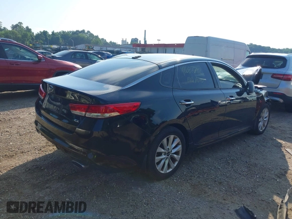2016 Kia Optima EX with VIN 5XXGU4L35GG050918, listed as a IAAI auction lot 42687792 with 86,613 mi miles and . Bid and sale history available at DreamBid. Image 4.