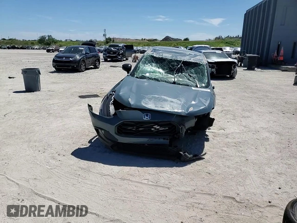 2024 Honda HR-V Sport with VIN 3CZRZ1H58RM759440, listed as a Copart auction lot 50088575 with 6,696 mi miles and Non Repairable. Bid and sale history available at DreamBid. Image 12.