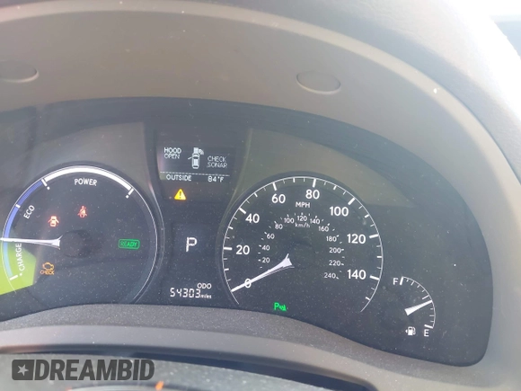 2013 Lexus RX 450h z VIN JTJZB1BA1D2006779, wystawiony jako IAAI lot #42564276 z przebiegiem 54 303 mil mil oraz . Historia ofert i sprzedaży dostępna na DreamBid. Obrazek 7.