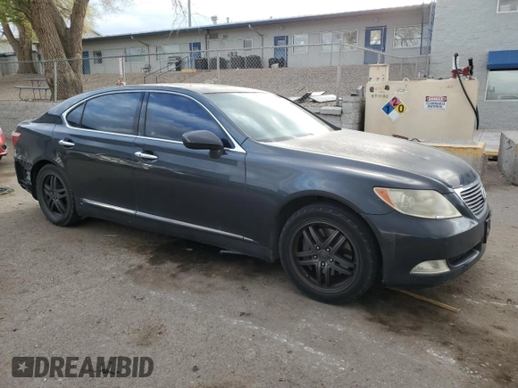 2008 Lexus LS 460 L with VIN JTHGL46F685022901, listed as a Copart auction lot 51537795 with 238,656 mi miles and Clean title. Bid and sale history available at DreamBid. Image 4.