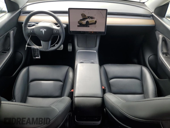 2022 Tesla Model Y Performance с VIN 7SAYGDEF4NF403784, выставлен на аукционе Copart как лот 53392595 с пробегом 51 023 миль миль и Списание • Salvage title. История ставок и продаж доступна на DreamBid. Изображение 8.