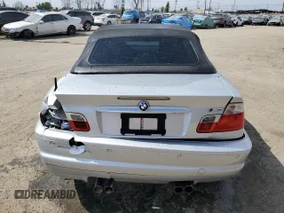 2003 BMW 3 Series M3 with VIN WBSBR934X3PK01085, listed as a Copart auction lot 52595545 with 147,248 mi miles and Salvage Title. Bid and sale history available at carsss.com. Image 6.